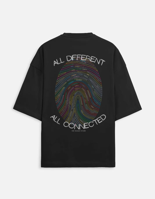 One Human Race Oversized Graphic T-Shirt